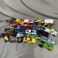 Hot Wheels Lot of 25 Loose Diecast Cars Mixed Vintage Modern Unique Collection