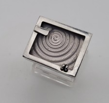 Bague SWATCH Bijoux "Zen" en Acier Inoxydable - T54 - Design Vintage # A9