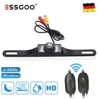 Essgoo Car Rear View Camera Wireless Wireless License Plate Number Plate Night Function