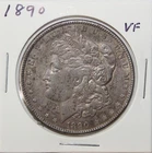 1890 US Morgan Silver Dollar $1 VF Very Fine