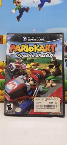 Mario Kart Double Dash (Nintendo GameCube, 2003) No Game Art Work And Bonus Disc