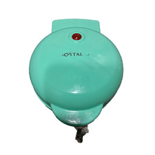 Nostalgia My Mini Waffle Maker Teal Color
