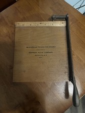 Eastman Kodak Trimming Board Film Negative Guillotine Cutter Vintage Photogtaphy