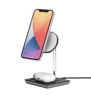 Native Union 2-in-1 Magnetic Wireless Charger Stand For Devices. NIB