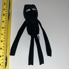 Minecraft Mojang Enderman Stuffed Doll Plush Black Soft Stuffed Toy 10in 2014