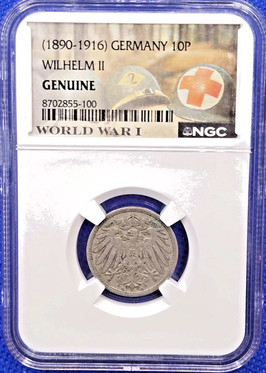 NGC 1904 年德意志帝国银币(1871-1918) | eBay