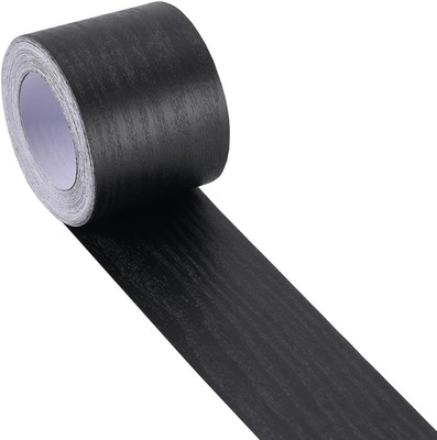 10m X 50mm Holzmaserungsband Realistisches Holzmaserungs-Reparaturband Schwarz S