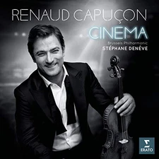 Renaud Capucon, Brussels Philharmonic, Stephane Deneve Cinema CD NEW