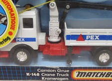 Camion Matchbox Superkings Leyland Auto Loader 1987 - Diecast Rouge - Occasion