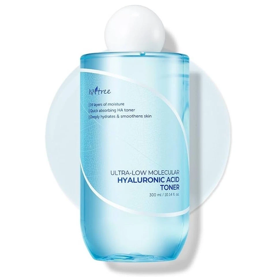 Isntree Tonic mit 14 Formen von Hyaluronsäure und Meerwasser, 300 ml