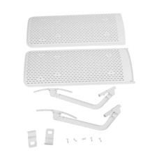 Redirecting Airflow with Ease Adjustable Wind Shield for Your Home AC Unit