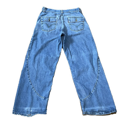 Levi s Engineered Twist Twister Baggy Wide Leg Vintage Y2K Jeans 31x30
