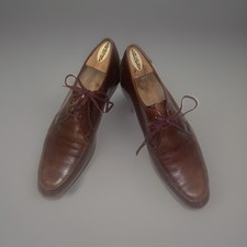 Vintage Bally Of Switzerland Continental Brown Lace Up Shoes Men s Size 11 M