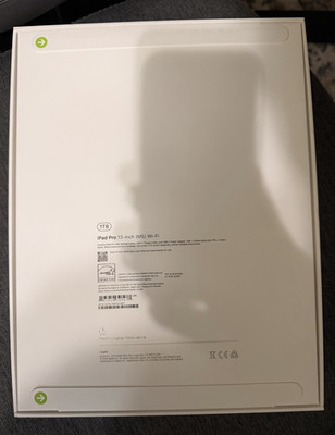 Apple iPad Pro 13'' M5 Wi Fi 1TB Space Black Tablet, Ultra Retina XDR, Face ID