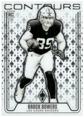 2024 Panini Phoenix #CON-BBS Brock Bowers Contours