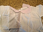 (6) 1950s Baby Bib Hand-Embroidered, Pinafore Apron, lot — photo 8
