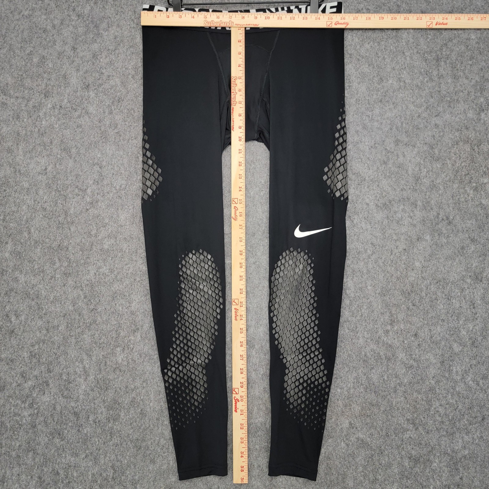 Nike Pro Baseball Slider Compression Leggings Men… - image 7