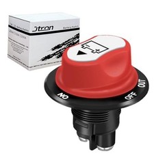 Car Battery Disconnect Switch MAX.50V DC 50A Cont 75A INT NO-OFF-OUT/50A