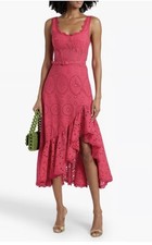 Charo Ibiza Tatyana Eyelet Dress “M” NWT