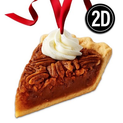 Marie Callenders Pecan Pie Acrylic Christmas Ornament Bakery Food Gift 239