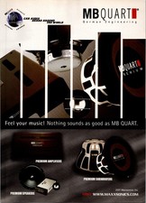 2007 • MB QUART Maxxsonics Car Audio Print Ad • 2000s Y2K ADS.102