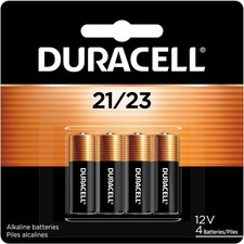Duracell 21/23 12V Alkaline Battery, 4 Count Pack, 21/23 12 Volt Alkaline...