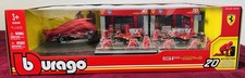 Scuderia Ferrari HP - Burago 1:43 F1 Racing Deluxe Paddock Pit Crew Diecast Set