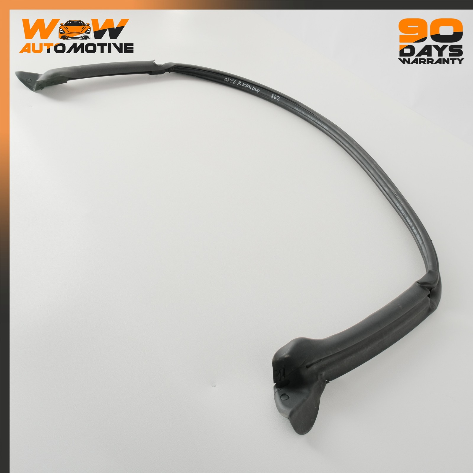 05-13 CHEVROLET CORVETTE C6 REAR TARGA ROOF LIFT WEATHERSTRIP RUBBER SEAL OEM