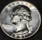 1951 Gem Proof Washington Silver Quarter, Superb Gem 25C coin