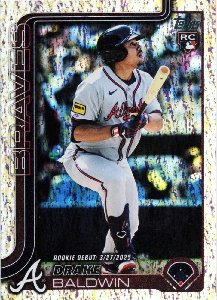 Drake Baldwin Holo Foil Rookie Debut RC #US113 - Braves 2025 Topps Update Series