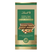 Lindt Dubai Style Chocolate Tafel Mandel Macadamia Packung 150G