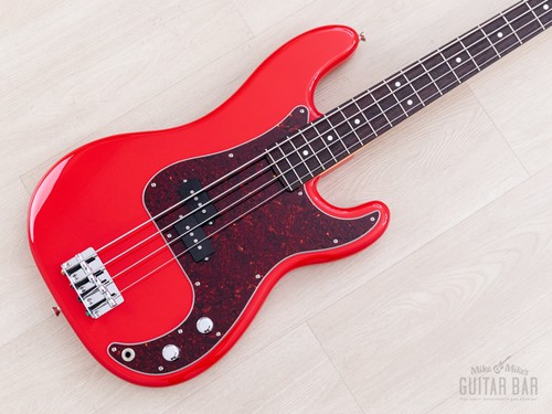2025 Fender Hybrid II Precision Bass Modena Red, Mint Condition, Japan MIJ