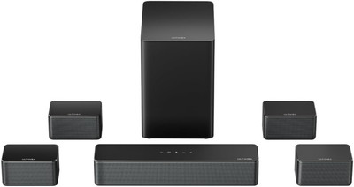 7.1Ch Soundbar with Wireless Subwoofer, Virtual Surround Sound System for TV, Ap