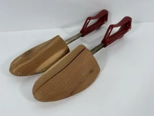 Vintage Florsheim Rochester Travel Tree Shoe Keepers Stretchers Cedar Wood #4