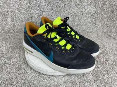 Nike CT3890-003 Sneaker Mens 9 Court Air Max Vapor Wing Premium Black Blue Green