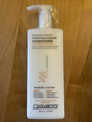 Giovanni  50:50 Balanced Hydrating-Calming  Conditioner 24oz/710ml New Sealed
