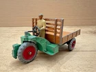Vintage Dinky Toys MOTOCART 3 Wheel Dump Vehicle with Driver - 4 1/4" Long