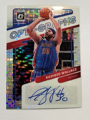 2021-22 Panini Donuts Optic Pulsar Prism Rasheed Wallace Auto #1/20! eBay 1/1!!!