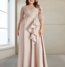 mother of the bride dress plus size 18