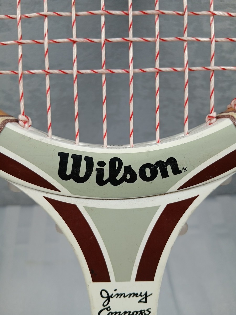 Vintage Wilson Jimmy Connors Champ Wooden Tennis Racket Raquet | eBay