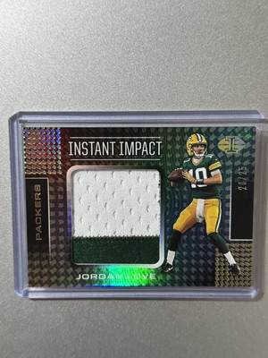 Jordan Love Green Bay Packers Panini Illusions NFL 2020 ROOKIE PATCH SP /25