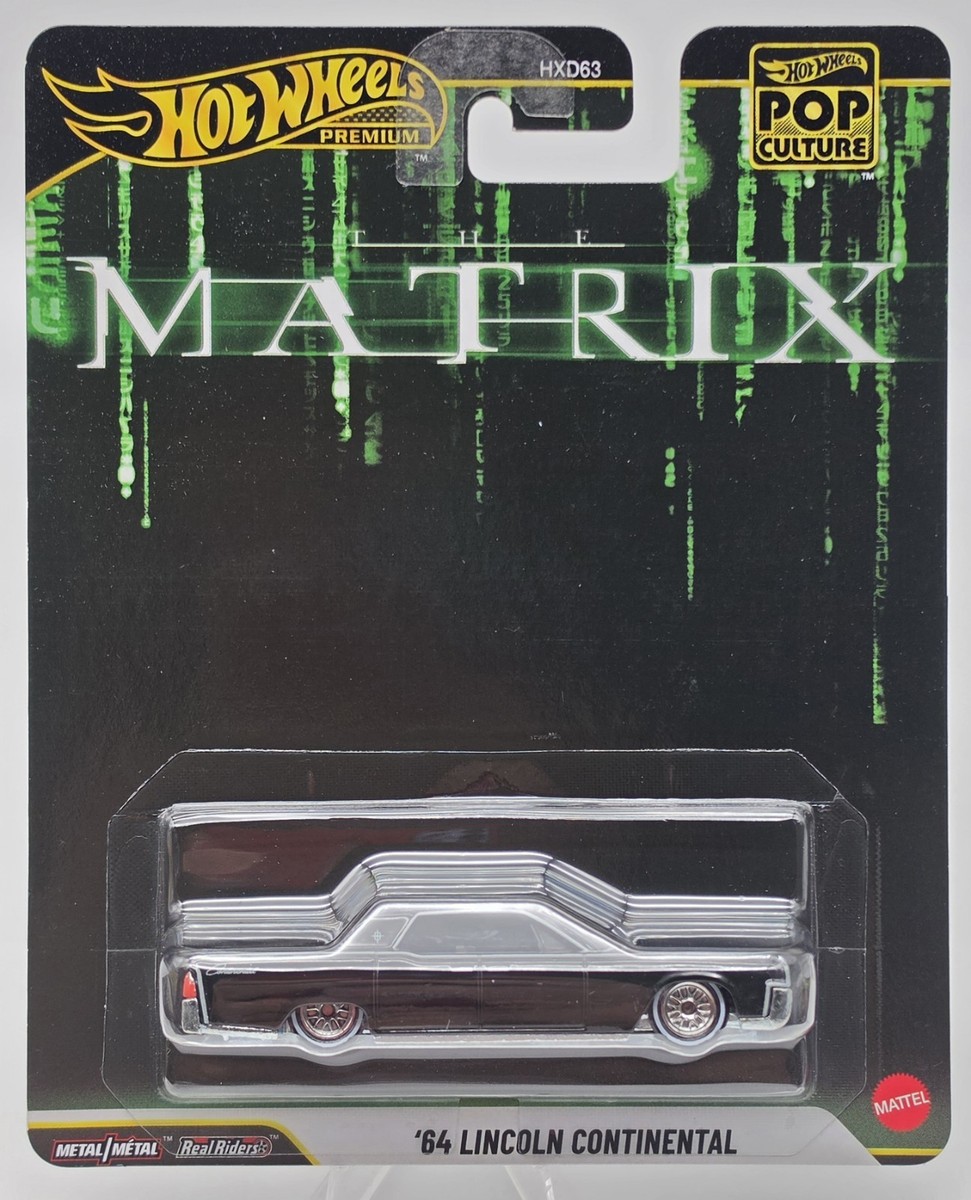 HOT WHEELS 2025 POP CULTURE MATRIX BLACK '64 LINCOLN CONTINENTAL