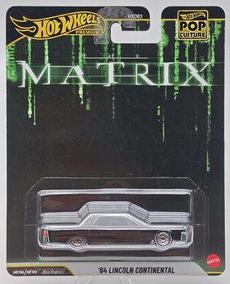 HOT WHEELS 2025 POP CULTURE MATRIX BLACK '64 LINCOLN CONTINENTAL