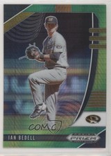 2020 Panini Prizm Draft Picks Green & Yellow Hyper Prizm Ian Bedell #PDP122 1u6