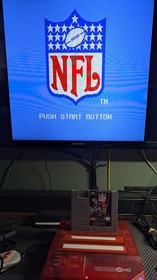 NFL Football Nintendo Entertainment System NES Cleaned and Tested Working