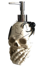 Halloween Soap Pump Skull Spider Skeleton Hand Bath Kitchen Lotion Dispenser