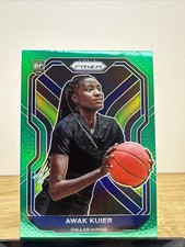 2021 Panini Prizm WNBA - Awak Kuier #90 Green Prizm (RC)