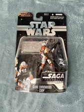 Star Wars Episode III ROTS Saga Collection Clone Commander Cody Figure Foil  24