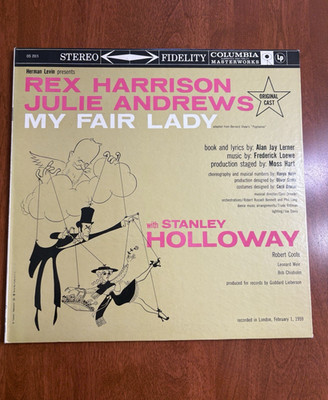 My Fair Lady, 1959 First Print Gatefold, LP, Harrison and Andrews, original cast