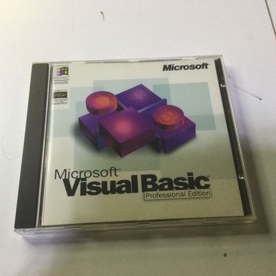 Microsoft Visual Basic 5.0 Professional Edition w CD Key